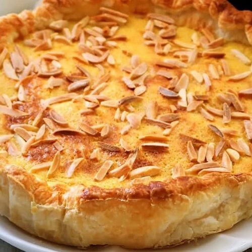 Tarte de Amêndoa Cremosa