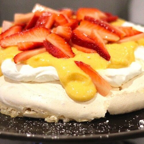 Pavlova de Limão