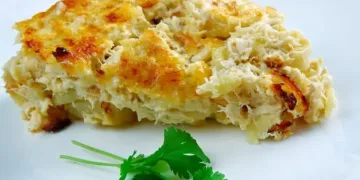 Bacalhau com natas à moda antiga