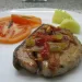 Bife de Atum com Tomate e Pimentos