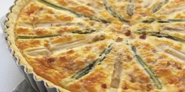 Quiche de espargos