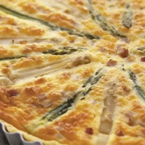 Quiche de espargos