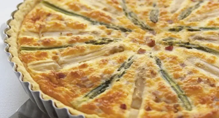 Quiche de espargos