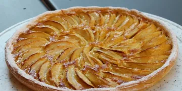 Tarte de maçã com massa folhada