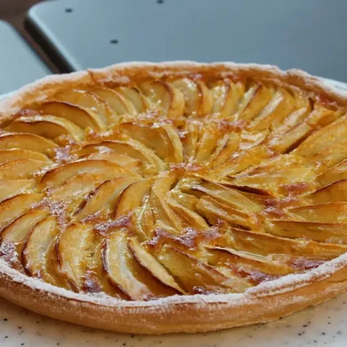 Tarte de maçã com massa folhada