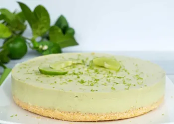 Tarte de Lima e Abacate