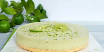 Tarte de Lima e Abacate