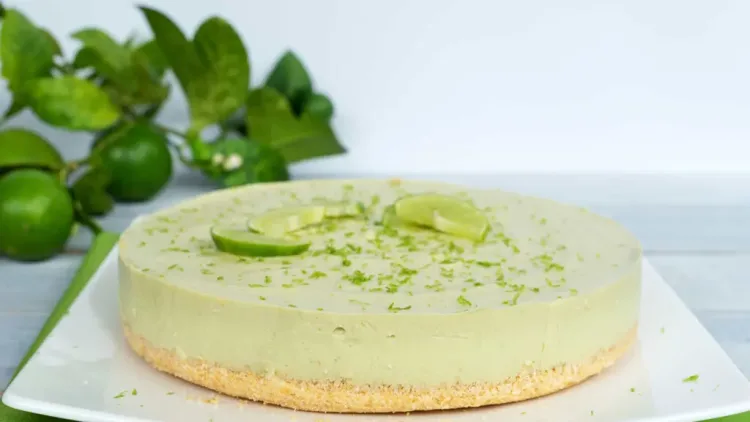 Tarte de Lima e Abacate