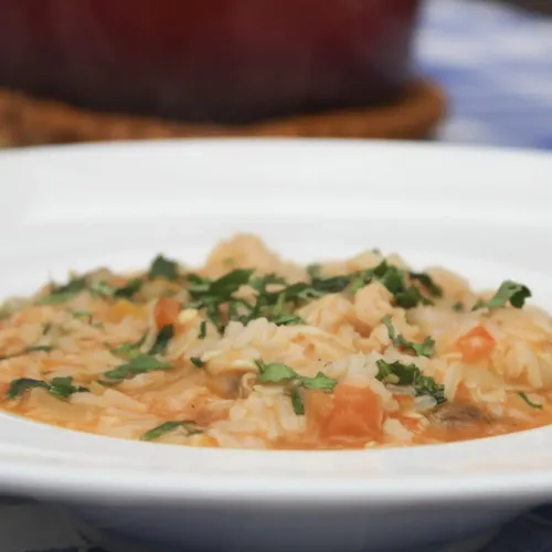 Arroz de robalo malandrinho