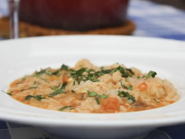 Arroz de robalo malandrinho