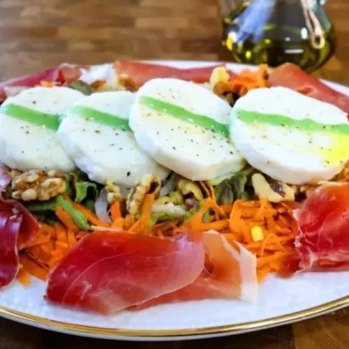 Salada de Queijo de Cabra com Nozes