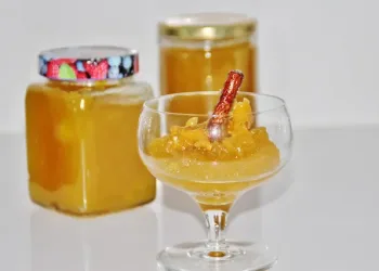 Doce de Curgete aromatizado com Limão e Canela