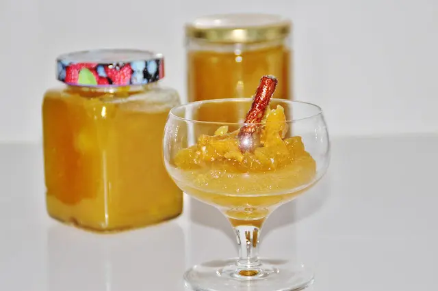 Doce de Curgete aromatizado com Limão e Canela