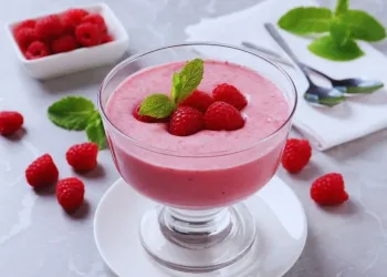 Mousse de framboesa