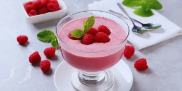 Mousse de framboesa