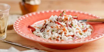 Salada fria de arroz