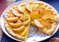 Tarte de pêssego com limão